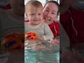 Baby Swim Kick And Float To Ledge Babyswimming Swimming Pool Pooltime Learntoswim Swimschool