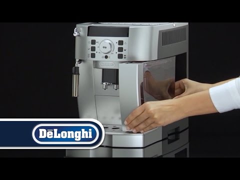 Kavos aparatas pilnai automatinis DeLonghi Magnifica ECAM 21.117.SB (1450W, sidabrinis color) video