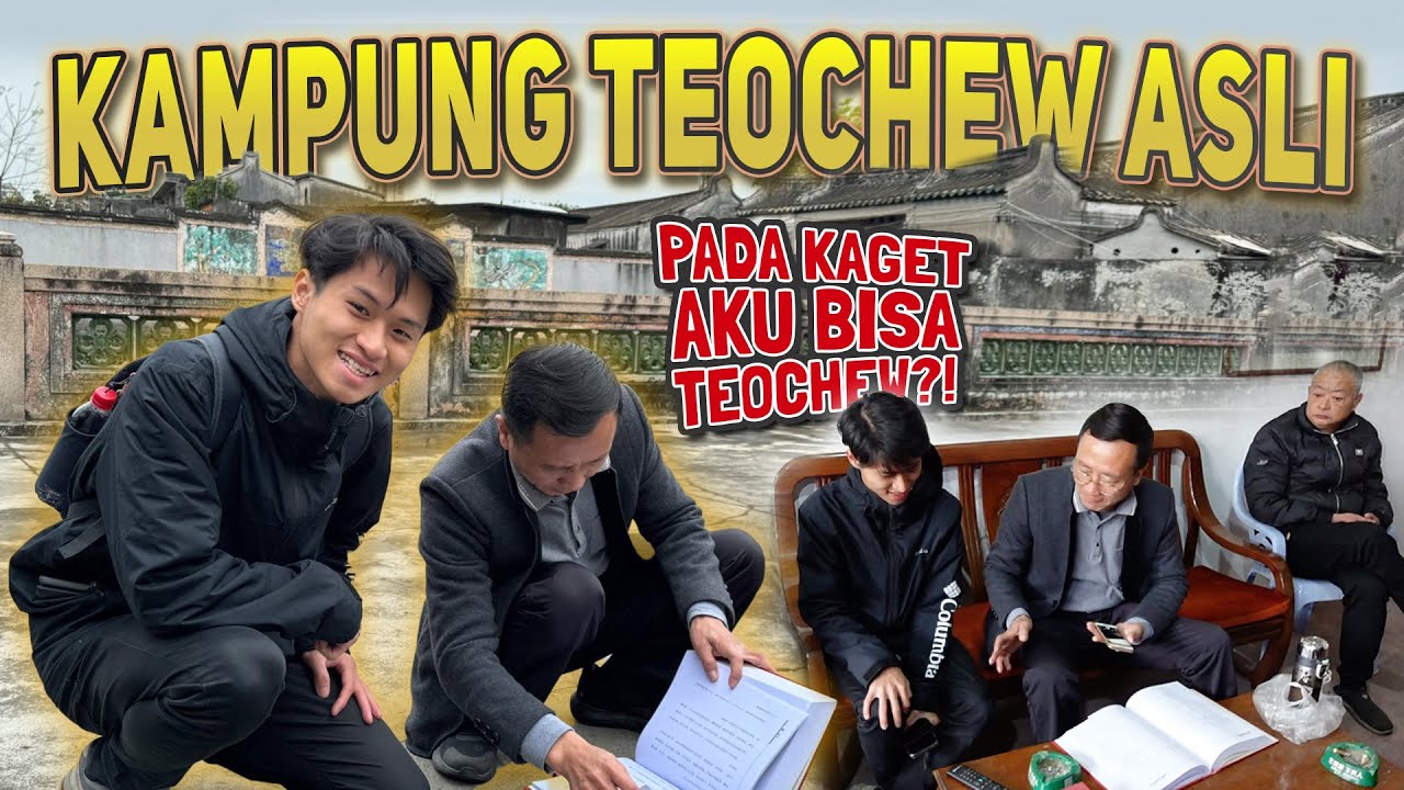 TERHARU🥹 Ketemu KAMPUNG LELUHURKU 100 Tahun Lalu😭 Desa Qiaolin di Jieyang 揭阳乔林村 Kampung TEOCHEW 潮州🇨🇳