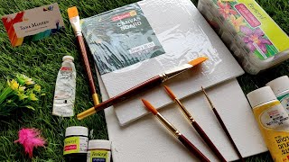 Download lagu Basic art supplies for Beginners | How to Pick right painting material | Art Supplies Haul mp3