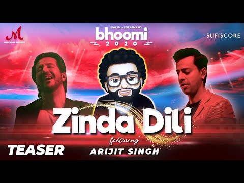 Zinda Dili Teaser - Bhoomi 2020 | Salim Sulaiman | Arijit Singh | New Song 2020 - 4k Video