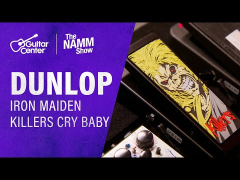 Демонстрация педали Dunlop IM95K Iron Maiden Killers Cry Baby Wah