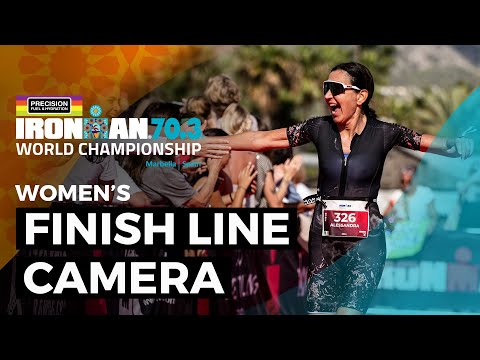 AG Women Finish Line Cam | 2025 Precision Fuel & Hydration IRONMAN 70.3 World Championship Marbella