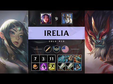 Irelia Mid vs Galio - NA Challenger Patch 25.S1.3