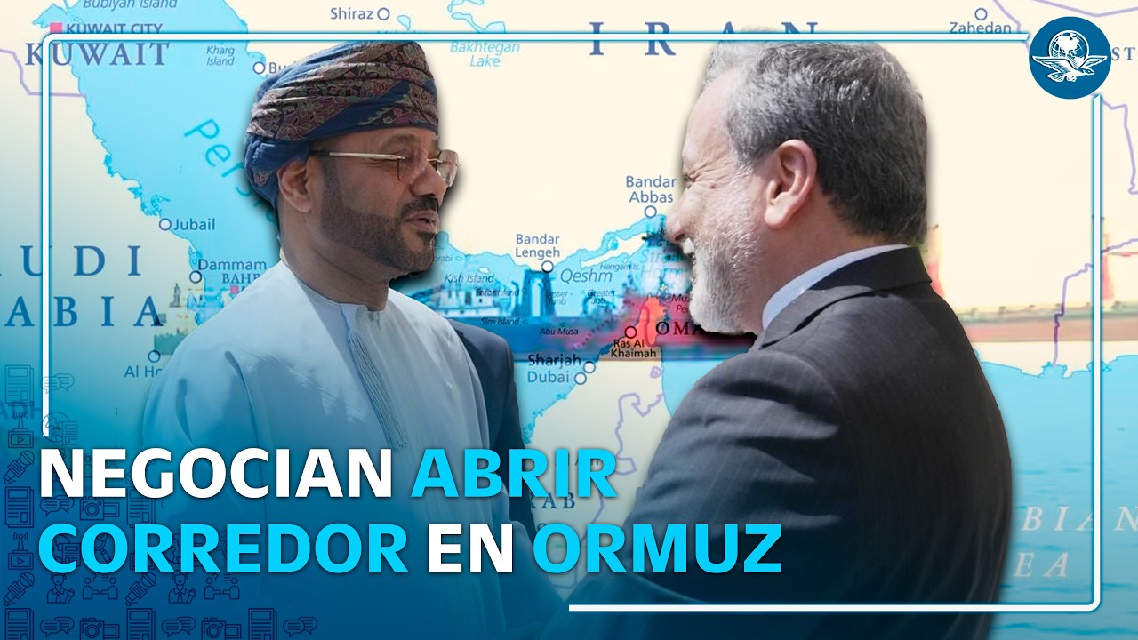 Irán y Omán buscan abrir un corredor temporal en el estrecho de Ormuz