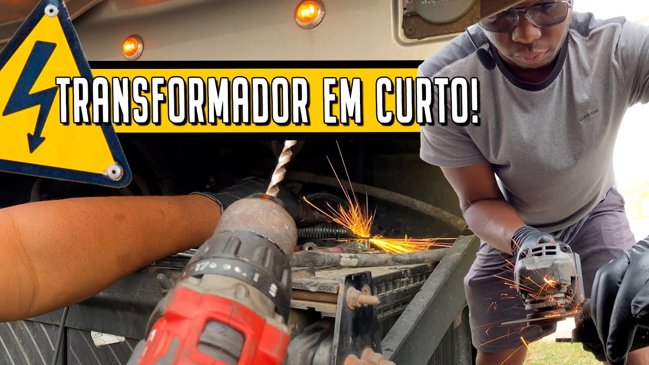 TRANSFORMADOR DO CAMINHÃO ENTROU EM CURTO!