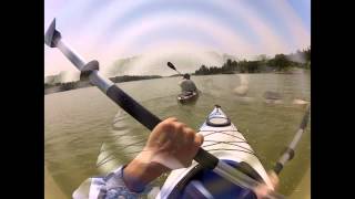 preview picture of video 'Kayaking on Sleepy Hollow Lake'