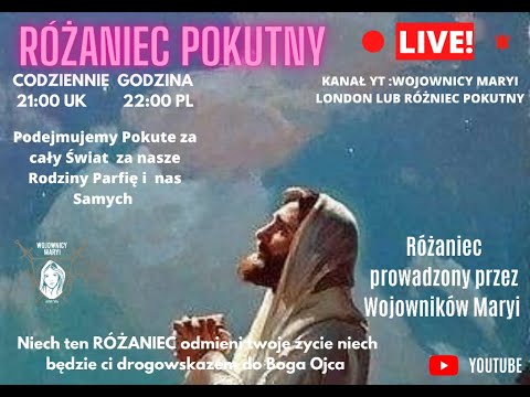 Różaniec Pokutny - Wojownicy Maryi Londyn 10.09.2021