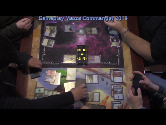 Vídeo relacionado con Magic The Gathering Commander 2018 Set of All 4 Decks - Espanol - MTG