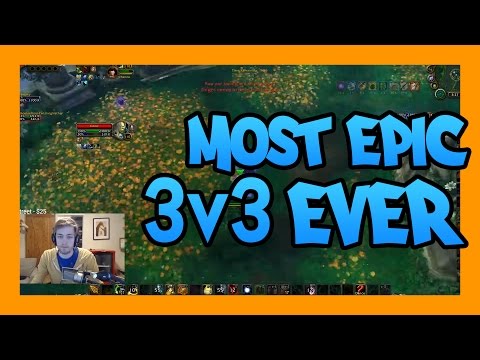 Most Epic 3v3 EVER! Sodapoppin, Snutz & Random Shaman vs. Cdew, Beanslayer, Goob