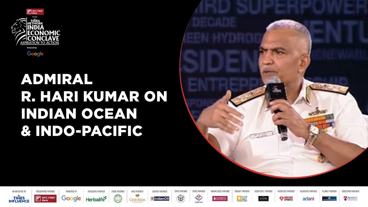 Chief Of The Naval Staff Admiral R. Hari Kumar On Indo-Pacific & Indian Ocean | IEC 2023
