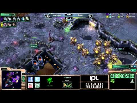 qxc vs SLush - Game 3 - YOMT Ro16 - StarCraft 2