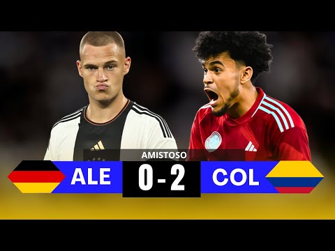 El Amistoso Colombiano que APLASTO la Historia de Alemania (2-0) 🇨🇴