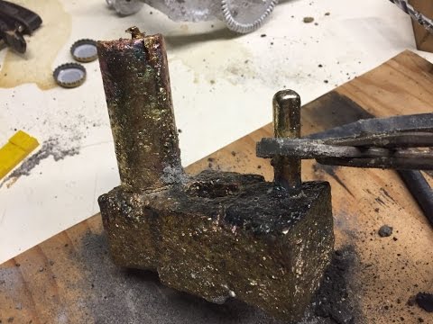Casting a Copper hammer. | DIY | Making