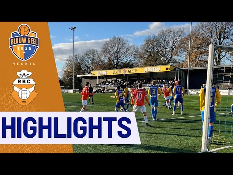 😡GEEN STRAFSCHOP, AFGEKEURDE GOAL | WAAROM!? | BLAUW GEEL’38 vs RBC | DERDE DIVISIE B