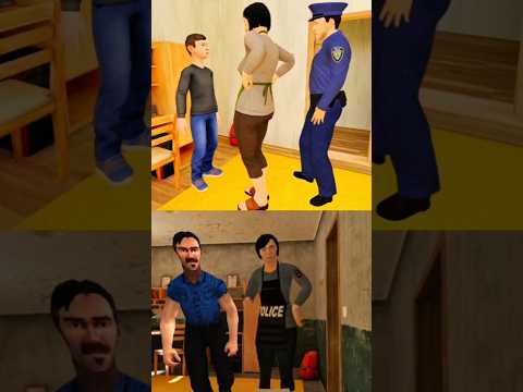 Schoolboy Runaway Police Dad Vs Mom Police Evolution 😈#schoolboyrunaway #shorts #evolution