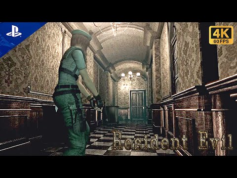 Resident Evil HD Remaster - [FULL GAME WALKTHROUGH] - [PS5 4K GAMEPLAY] - No Commentary