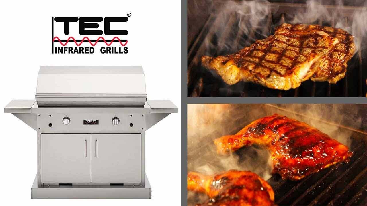 TEC Patio FR 44-Inch Infrared Natural Gas Grill On Stainless