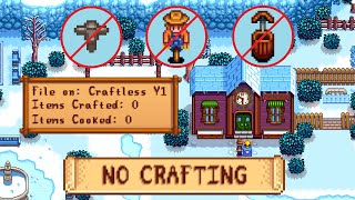I Beat Stardew Valley Without Crafting - In Year 1!