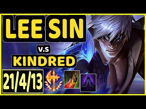DJOKO (LEE SIN) vs KINDRED - 21/4/13 KDA JUNGLE GAMEPLAY - EUW Ranked GRANDMASTER