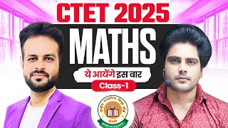 CTET 2025 Maths Class 1 By Sachin Academy live 8pm | Vijay Sir