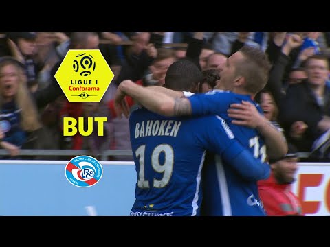 But Stéphane BAHOKEN (17') / RC Strasbourg Alsace - FC Metz (2-2)  (RCSA-FCM)/ 2017-18