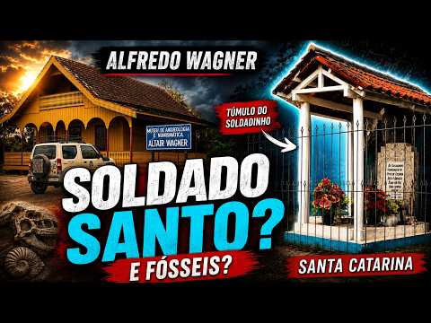 Alfredo Wagner: o Soldadinho dos milagres e fósseis de quase 300 milhões de anos