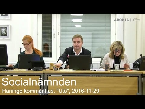 2016-11-29 Socialnämnden - Hela mötet