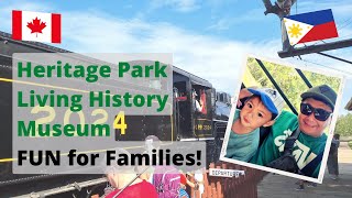 Experience Calgary's History Brought to Life at Heritage Park | Family Fun in Calgary, Alberta