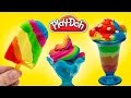 Play Doh Ice cream cupcakes playset playdough by Unboxingsurpriseegg