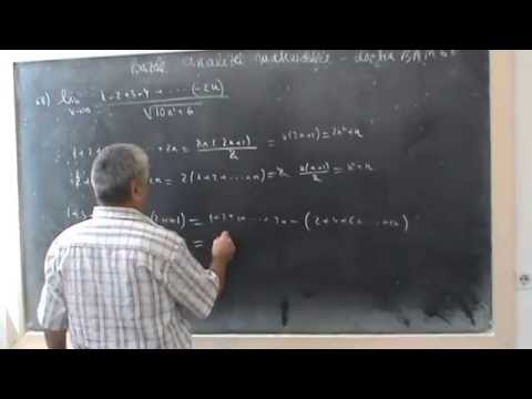 Lectia BAM 68 - Limita de sir