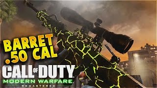 "BARRET .50CAL " - ROAD TO "EXCLUSION ZONE CAMO" - MODERN WARFARE REMASTERED (UNLOCKING GOLD)
