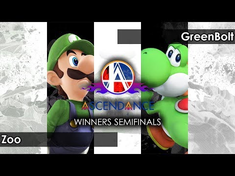 Smash 4: Zoo (Luigi/Ryu) V GreenBolt (Yoshi) - Ascendance 62 Tournament SSB4