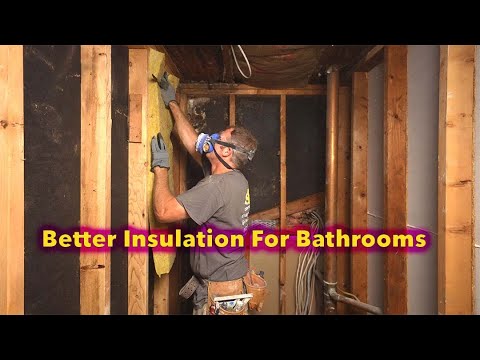 Better Insulation for Bathrooms | PLAN LEARN BUILD