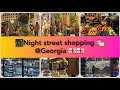 Night View Street Shopping Georgia Wine Fruits Souvenirs Tamil Vlogs Keerthana Karthikeyan