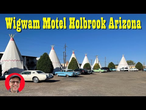 Wigwam Motel Holbrook Arizona Route 66 😃 Tee Pee Motel - The Real Life Cozy Cone  #route66 #tourism