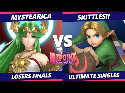 Hitpoint Summer July Losers Finals - SKITTLES! (Young Link) Vs. Mystearica (Palutena) SSBU Ultimate
