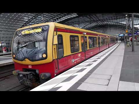 Ausfahrt der S7 nach Ahrensfelde BR 481/482