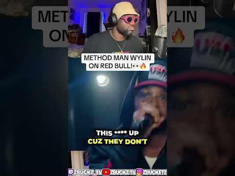 METHOD MAN WYLIN ON RED BULL CYPHER!👀🔥 #shorts #viralshorts #funny #methodman