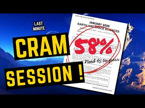 January 2026 Earth & Space Science Regents Emergency Review