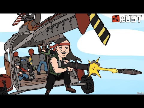 Rust - Stealing ROCKETS from the BIGGEST Clan on the Server