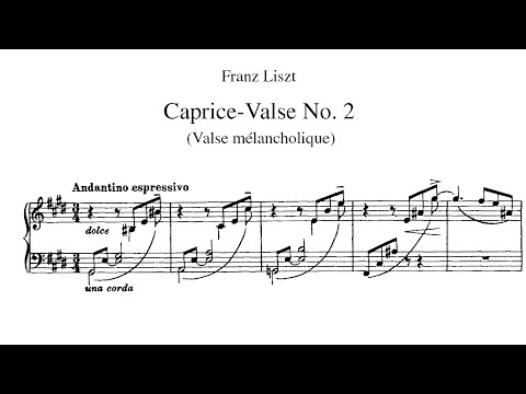 Liszt - Valse mélancolique, S214/2 (Rose, Filipec)