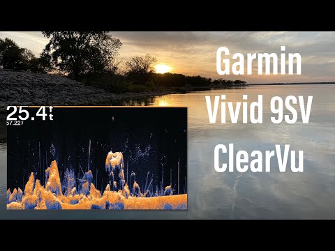 Garmin Striker Vivid 9SV Clear Vu!!