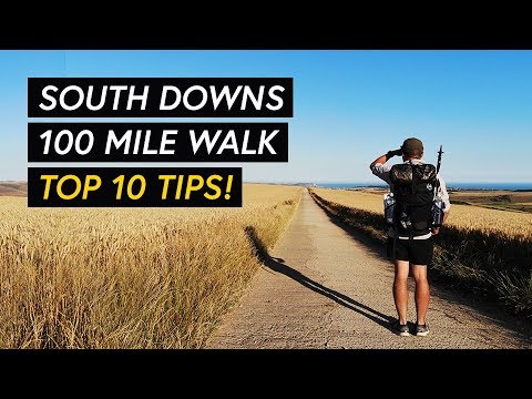 Top 10 tips for hiking 100 miles on the South Downs Way