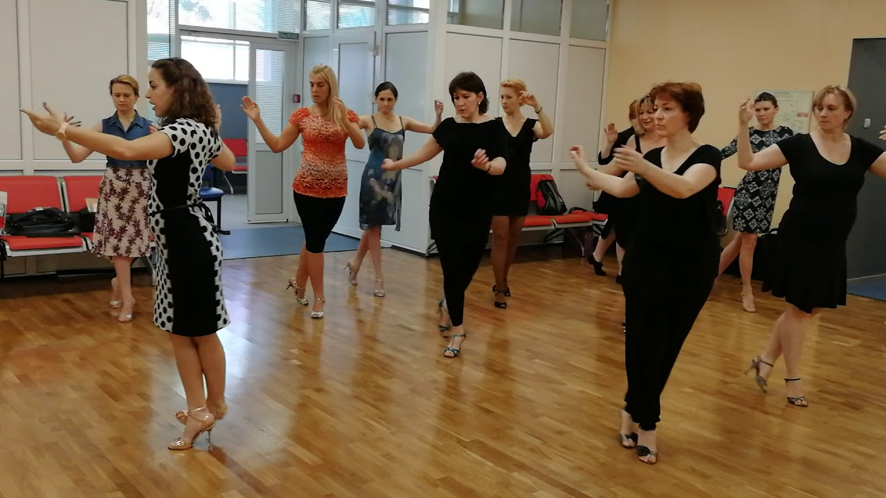 Мастер-классы Fernanda Grosso y Alejandro Ferreyra, 21 апреля 2019. VIgor Paskevich Tango.(8)