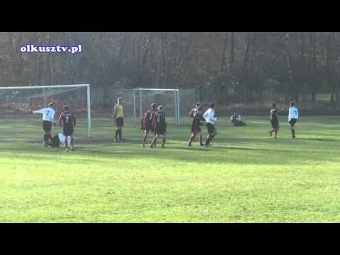 KS Olkusz-Spójnia Osiek 4-0, IV liga Olkusz 11.11.2011. HD.avi