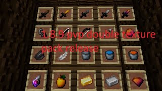 1.8.9 pvp double texture pack release