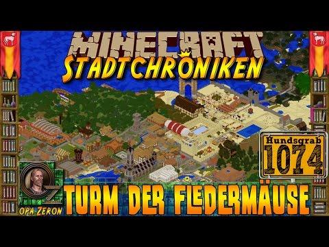 Minecraft #1074 -Stadtchroniken- Turm der Fledermäuse [HD+Deutsch]