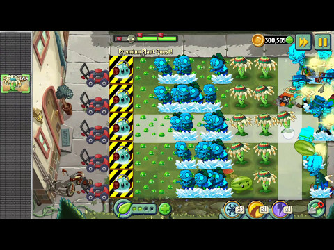 Plants Vs Zombies 2 Restarted Live 20170512  - Lily Flower premium quest