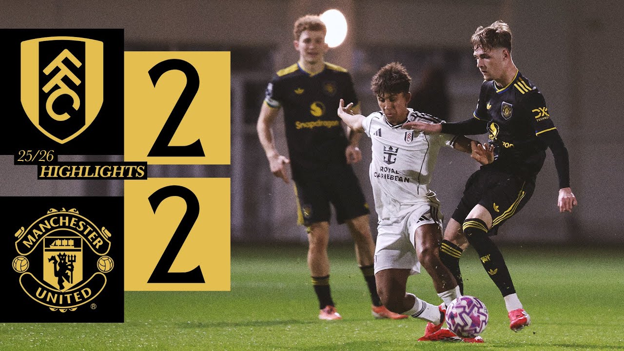 A Draw Away From Home | Fulham v Man Utd | U21s Highlights